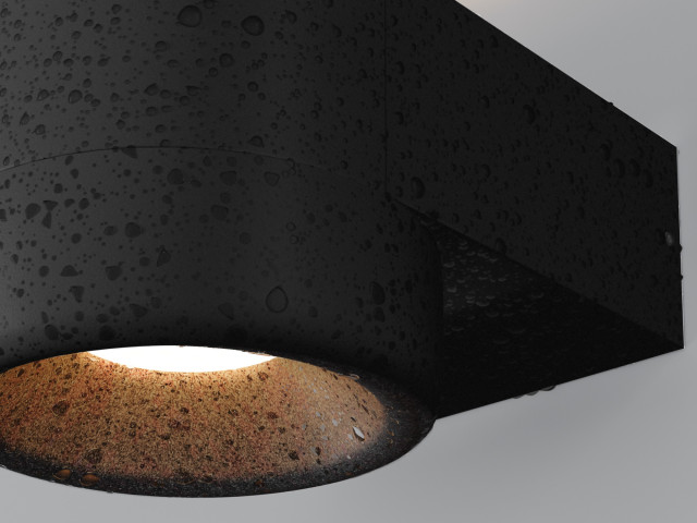 Уличный настенный светильник Outdoor O490WL-L6B3K фото:10