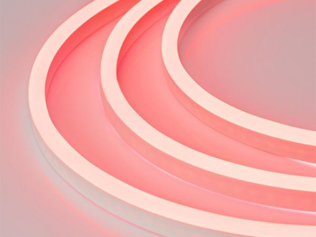 Гибкий неон ARL-CF2835-Mini-24V Red (16x8mm) (Arlight, 6 Вт/м, IP65) фото:4