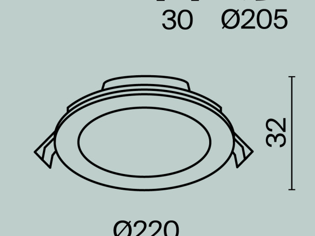 Встраиваемый светильник Technical DL017-6-L18W3-4-6K фото:14