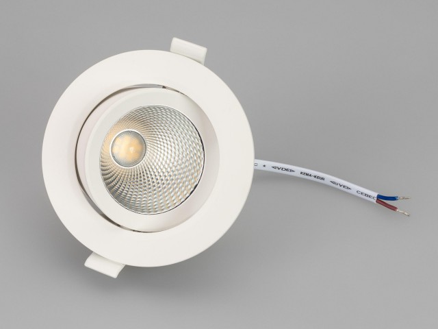 Светильник LTD-POLAR-TURN-R105-10W Warm3000 (WH, 36 deg, 230V) (Arlight, IP20 Пластик, 3 года) фото:4