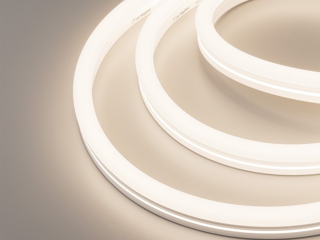 Лента герметичная MOONLIGHT-SIDE-X336-12x24mm 230V Day4000 (11 W/m, IP65, 50m, wire x1) (Arlight, Грибовидная форма) фото:3