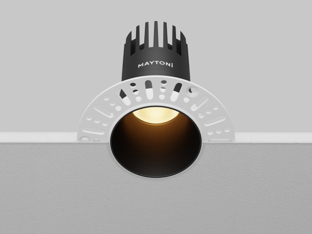 Встраиваемый светильник Technical DL120-10W-2.7K-TRS-B фото:3