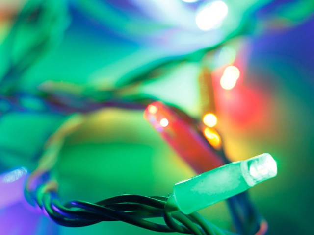Светодиодная гирлянда ARD-STRING-CLASSIC-10000-WHITE-100LED-LIVE RGB (230V, 7W) (Ardecoled, IP65) фото:1