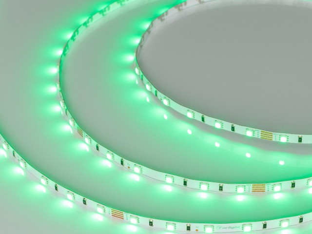 Лента RT-G60-5mm 24V RGB (6.6 W/m, IP20, 3838, 5m) (Arlight, узкая) фото:14