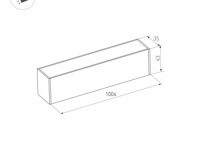 Светильник MAG-FLAT-45-L1005-30W Warm3000 (BK, 100 deg, 24V) (Arlight, IP20 Металл, 5 лет) фото:6