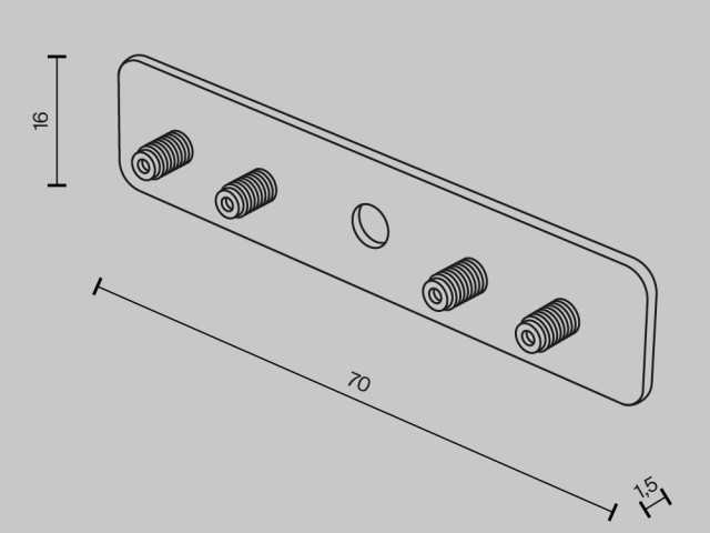 Комплектующие для трековой системы Technical TRA172C-R-11B фото:1