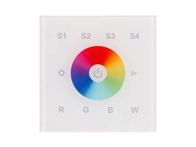 Панель Sens SR-2820B-AC-RF-IN White (220V,RGBW,1 зона) (Arlight, IP20 Пластик, 3 года) фото:2