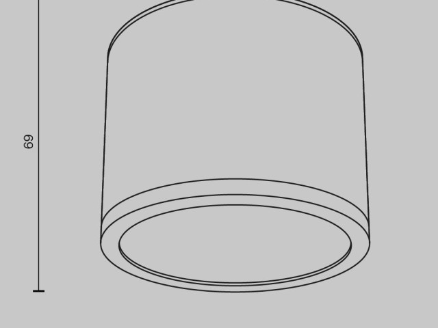 Потолочный светильник Technical C095CL-GX53-B фото:1