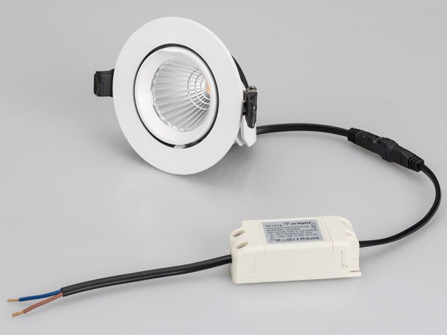 Светильник LTD-EXPLORER-R100-12W Day4000 (WH, 38 deg) (Arlight, IP20 Металл, 3 года) фото:9