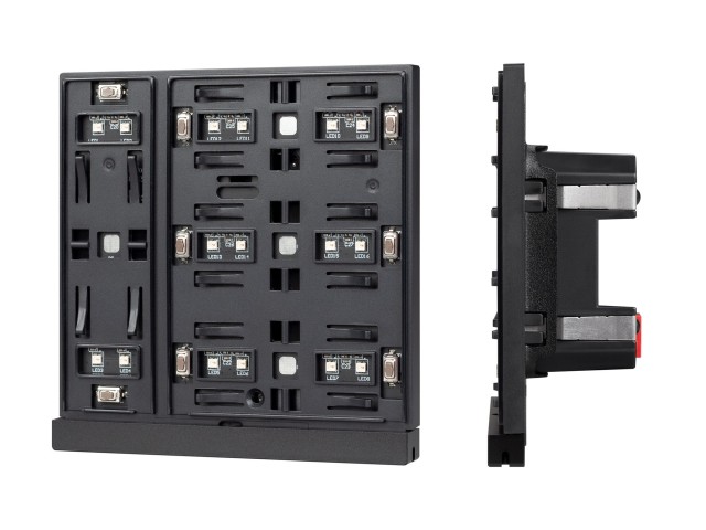 INTELLIGENT ARLIGHT Механизм панели KNX-304-22-IN Black (Bus) (IARL, IP20 Пластик, 2 года) фото:2