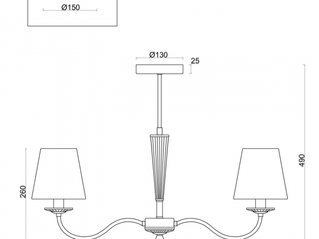 Люстра Freya FR2027PL-03BS фото:6