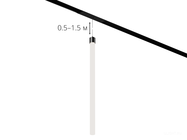 Светильник HOKASU OneLine icicle (RAL9003/D30/500mm — 3K/11W) фото:6