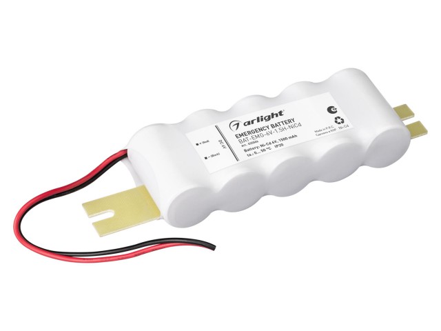 Аккумуляторная батарея BAT-EMG-6V-1.5H-NiCd (Arlight, IP20 Пластик, 2 года) фото:1