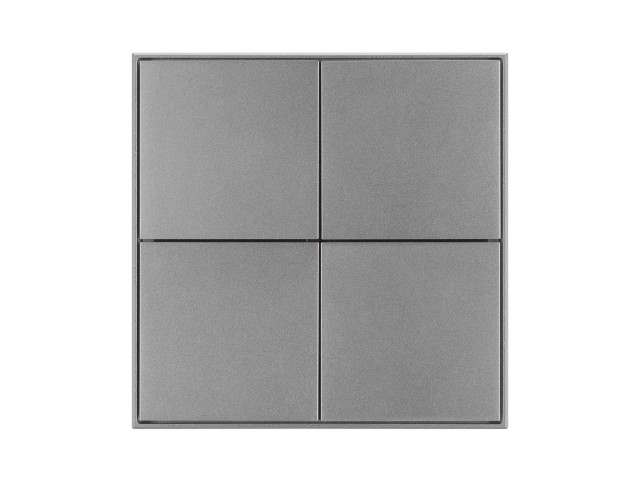 INTELLIGENT ARLIGHT Кнопочная панель KNX-304-23-IN Grey (BUS, Frame) (IARL, IP20 Металл, 2 года) фото:2