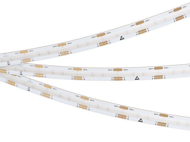 Лента COB-X576-10mm 24V White-MIX (9.6 W/m, IP20, 5m) (Arlight, Изменяемая ЦТ) фото:2