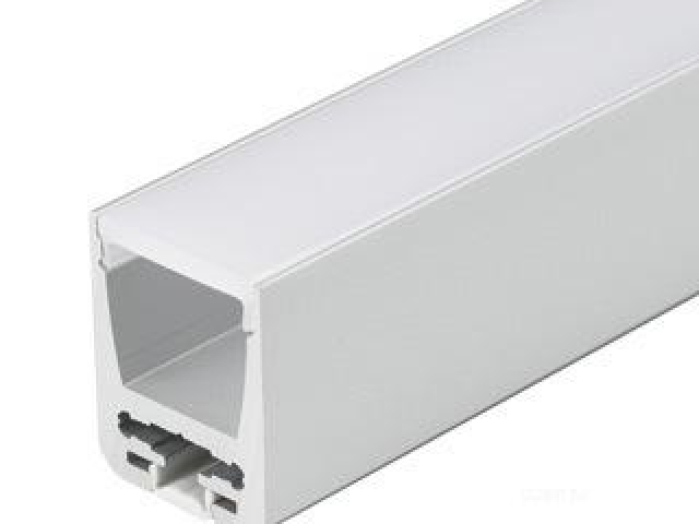 Профиль с экраном ALU-SWISS-20-2000 ANOD+FROST (Arlight, Алюминий) фото:3