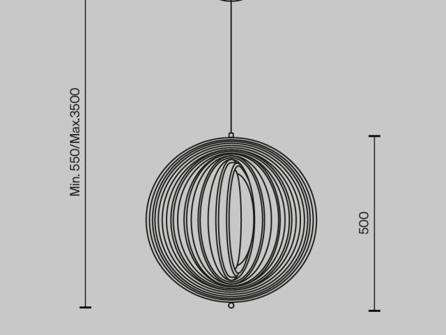 Подвесной светильник Maytoni MOD197PL-01W1 фото:9