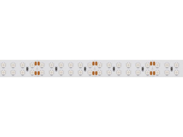 Лента RT 2-5000 24V Yellow 2x2 (3528, 1200 LED, LUX) (Arlight, 19.2 Вт/м, IP20) фото:7