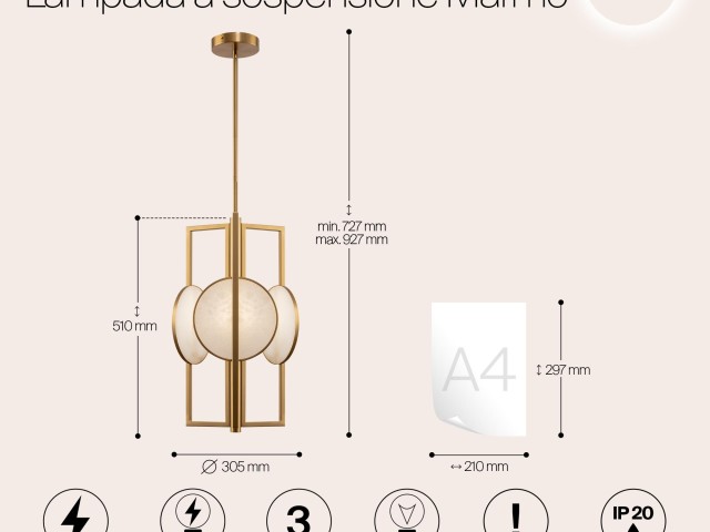 Подвесной светильник Maytoni MOD099PL-03G фото:14