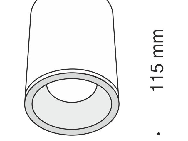 Потолочный светильник Technical C029CL-01W фото:2