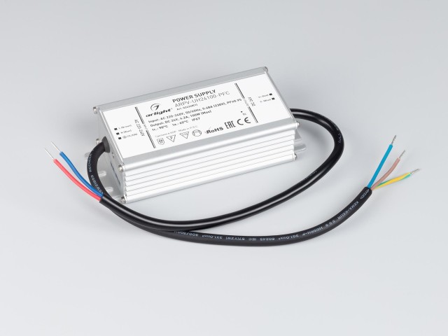 Блок питания ARPV-UH24100-PFC (24V, 4.2A, 100W) (Arlight, IP67 Металл, 7 лет) фото:2