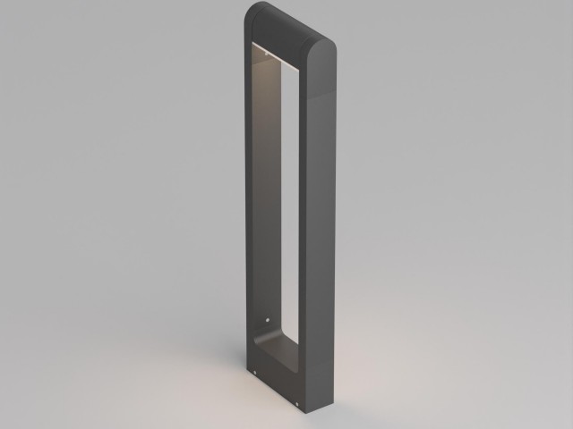 Светильник LGD-PATH-FRAME-ROTARY-H650-6W Warm3000 (BK, 111 deg, 230V) (Arlight, IP65 Металл, 3 года) фото:1