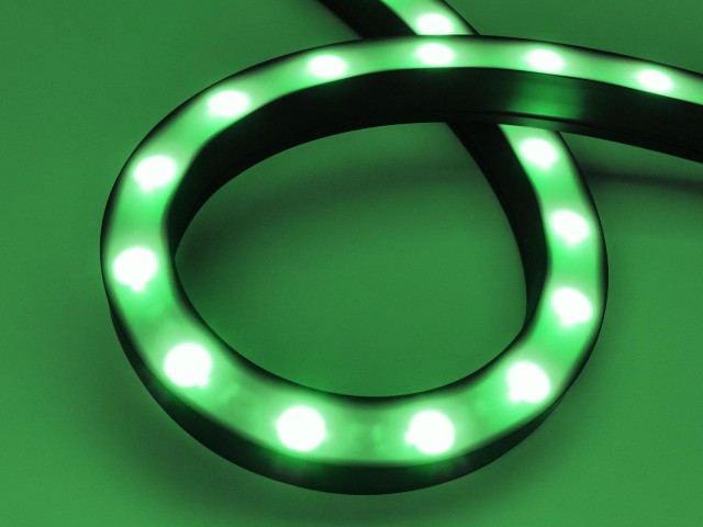Грейзер DMX THOR-3D-F24-25x27mm 24V RGB (17 W/m, IP65, 1m, wire x2) (Arlight, Силикон) фото:6