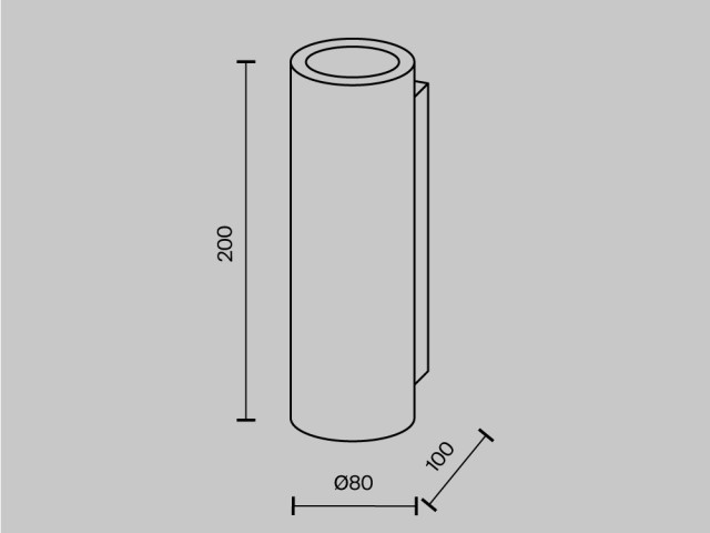 Настенный светильник (бра) Technical C191-WL-02-W фото:19