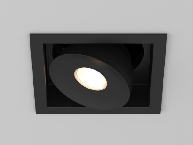Светильник CL-SIMPLE-S80x80-9W Warm3000 (BK, 45 deg) (Arlight, IP20 Металл, 3 года) фото:1