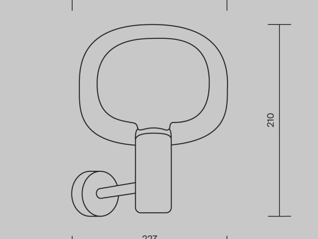 Настенный светильник (бра) Maytoni MOD411WL-01G фото:11