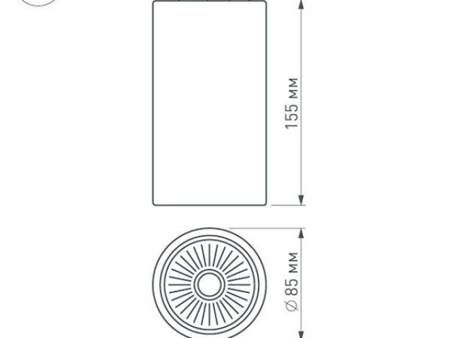 Светильник накладной SP-POLO-R85-1-15W Warm White 40deg (White, White Ring) (Arlight, IP20 Металл, 3 года) фото:33