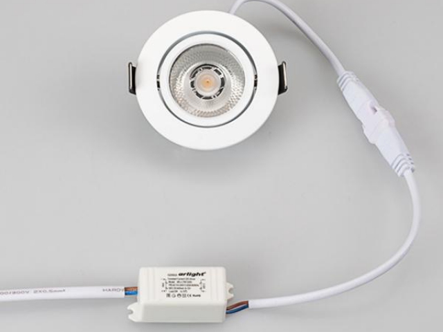 Светодиодный светильник LTM-R65WH 5W Warm White 10deg (Arlight, IP40 Металл, 3 года) фото:10