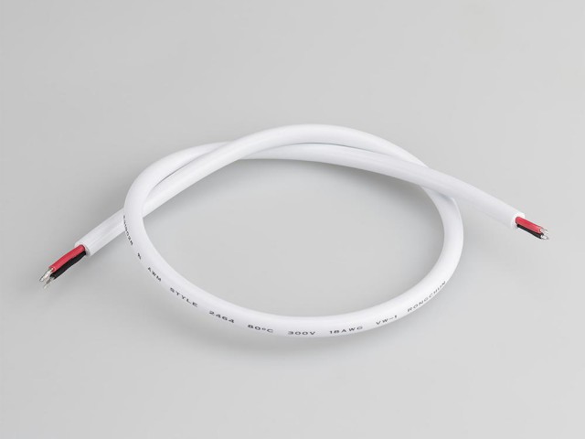 Провод питания ARL-MOONLIGHT-18AWG-2W-D6-CU-500 White (Arlight, Закрытый) фото:3