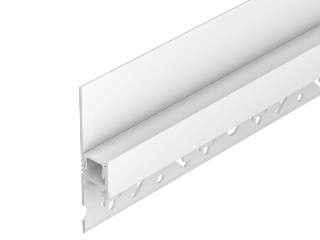 Профиль ARH-PLINTUS-FANTOM-2000 WHITE (Arlight, Алюминий) фото:1