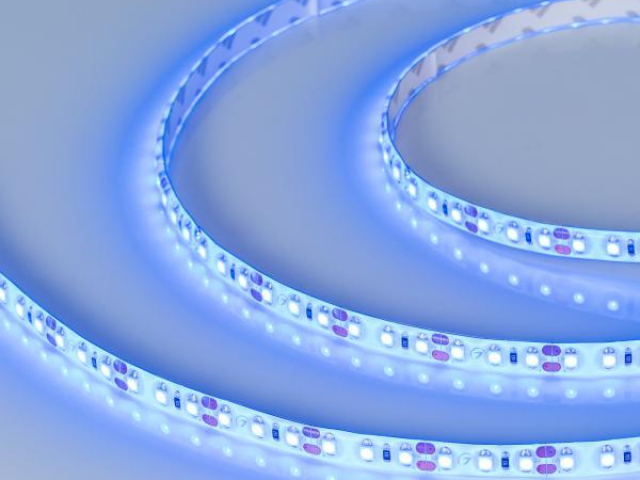 Лента герметичная RTW-SE-A120-8mm 12V Blue (9.6 W/m, IP65, 5m) (Arlight, 9.6 Вт/м, IP65) фото:4