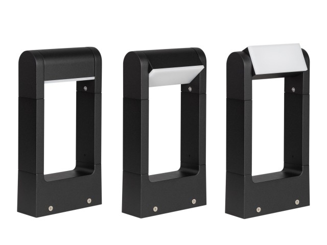Светильник LGD-PATH-FRAME-ROTARY-H300-6W Warm3000 (BK, 111 deg, 230V) (Arlight, IP65 Металл, 3 года) фото:3