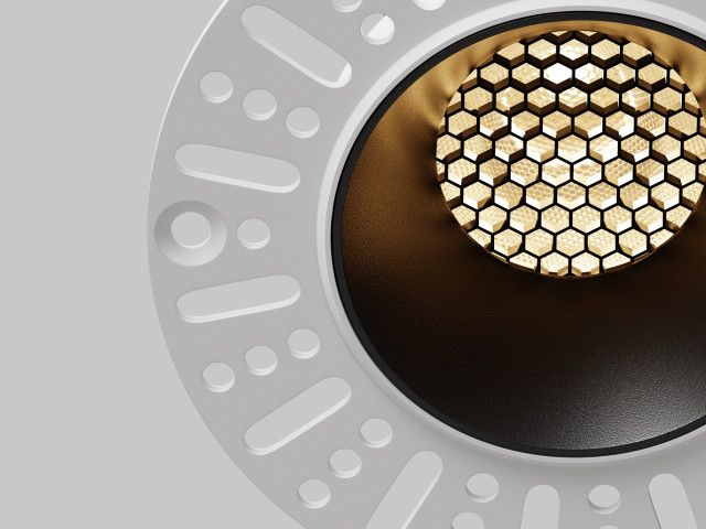 Встраиваемый светильник Technical DL124-10W-3K-TRS-B фото:4