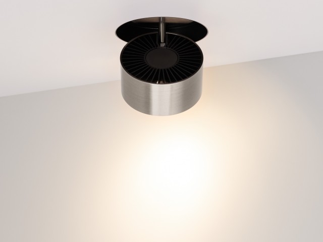 Светильник SP-PLURIO-BUILT-TRIMLESS-R120-9W Warm3000 (BK-NI, 36 deg, 230V) (Arlight, IP20 Металл, 3 года) фото:4