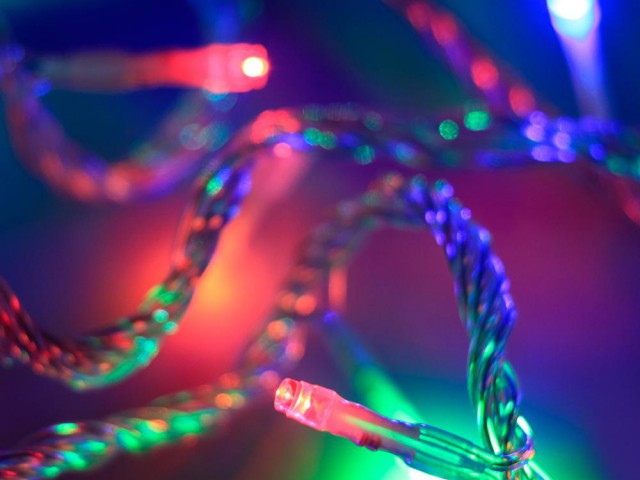 Светодиодная гирлянда ARD-STRING-HOME-5000-CLEAR-50LED-LIVE RGB (230V, 3.5W) (Ardecoled, IP20) фото:2