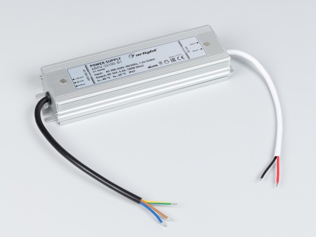 Блок питания ARPV-24100-B1 (24V, 4,2A, 100W) (Arlight, IP67 Металл, 3 года) фото:2