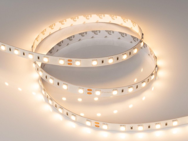 Лента RT-B60-10mm 24V Warm2700 (14.4 W/m, IP20, 5m) (Arlight, 14.4 Вт/м, IP20) фото:2
