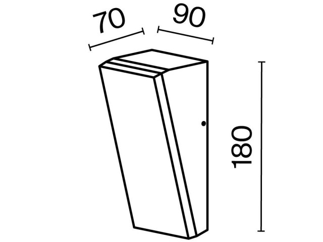 Настенный светильник (бра) Outdoor O436WL-L10GF3K1 фото:7