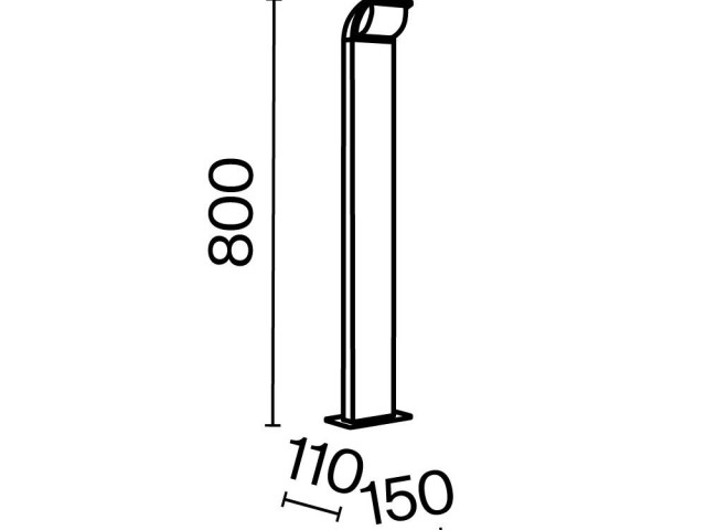 Ландшафтный светильник Outdoor O446FL-L7GF3K фото:7