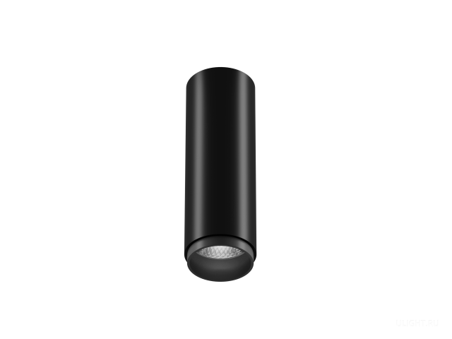 Накладной светильник HOKASU Tube Zoom (55-120/ral9005 – 10w/2790/12-50deg) фото:1