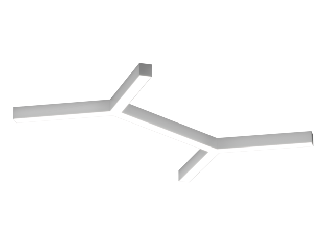 Светильник HOKASU Molecule S50 (RAL9003/6x410mm/LT70 — 4K/52W) фото:1