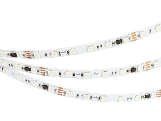 Лента DMX-B60-10mm 24V RGB-PX6 (15 W/m, IP20, 5060, 5m) (Arlight, -) фото:8