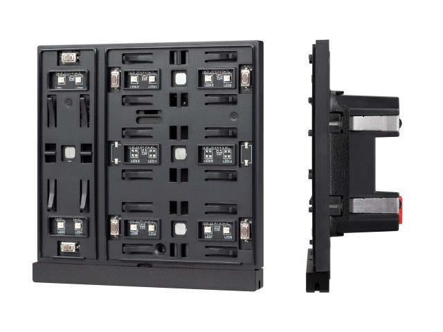 INTELLIGENT ARLIGHT Механизм панели KNX-303-22-IN Black (Bus) (IARL, IP20 Пластик, 2 года) фото:3