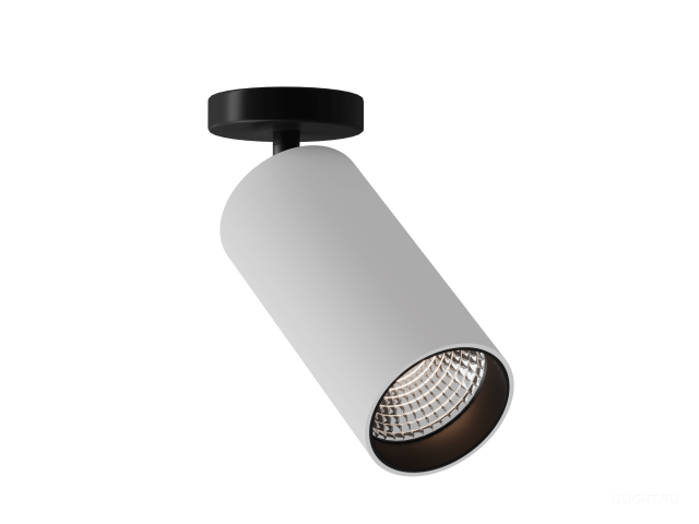 Накладной светильник HOKASU Tube ON (85-130/ral9003 – 20w/4098/38deg) фото:1