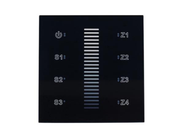 Панель Sens SR-2830A-RF-IN Black (220V,DIM,4 зоны) (Arlight, IP20 Пластик, 3 года) фото:2