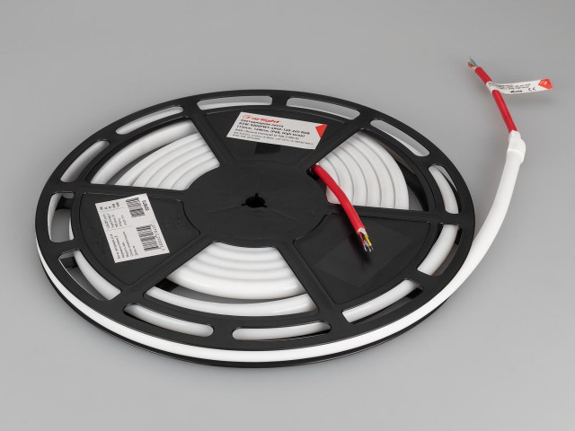 Лента RTW-5000PWT-4040-120-24V RGB (13mm, 14W/m, IP68, High temp) (Arlight, Герметичный) фото:8